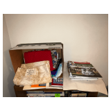 Quilting books and magazines, Block books, 5,500 Quilt Block Designs, fabric, etc.