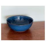 Denby blue bowl, 9'