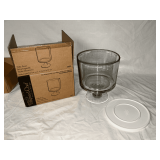 Pampered Chef trifle bowl