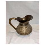 Brass pitcher