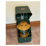 Coleman white gas lantern with box