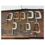 2 Brinks and Cotton 3' C-clamps