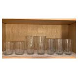 Pasabahce 'Optic Block' beverage glasses