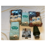 Wool yarn, assorted weights and colors