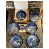 6 B & G collector plates