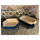 LeCreuset 14-22 and 14-25 baking dishes