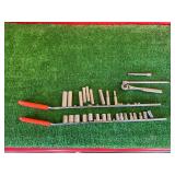 1/4' drive sockets, ratchets