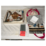 Quilt block pieces, table runners