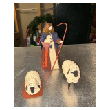 Nan's corn shuck Good Shepard and Sheep