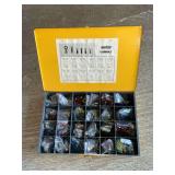 Amatron electrical terminals in metal case.