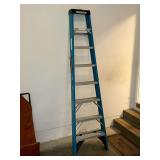 Werner 8' fiberglass stepladder