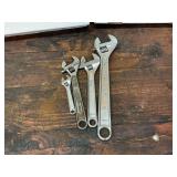 4 Adjustable wrenches up to 12'