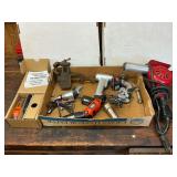 Electric heat gun, 2 1/2' portable bench vise