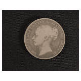 Queen Victoria 1855 schilling