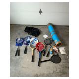 Spaulding and Eastpoint  badminton equipment