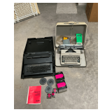 Olympia vintage typewriter in case