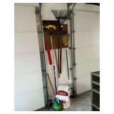 Assortment of yard tools