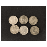 4 wartime nickles