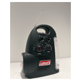 Coleman radio, light