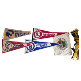 Vintage Pennants and flags