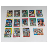 Late 1970s baseball cards