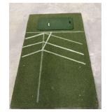Golf practice mat