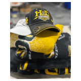 2 Mizzou blankets, 1 Rock Bridge High School Blanket