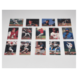 Early 1990s mix of cards - football and baseball