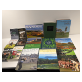 15 hardback books - related to golf
