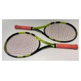 2 Babolat tennis rackets
