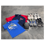 Cardinals Pullover, Royals T-Shirt , 4 Pairs of Shoes & Mizzou Hat
