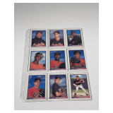 1991 Bowman Baseball Cards with Rookies