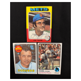 1969 Topps Ken Boyer, 1975 Topps Joe Torre, 1973 Steve Carlton