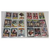 1985-1991 Topps, Fleer, Upper Deck Football Cards