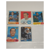1968, 1969 & 1988 Topps Football Cards