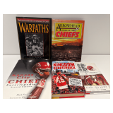 5 hardback Kansas City Chiefs books