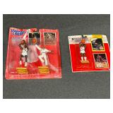 Starting Lineup basketball figures in unopened packages