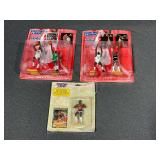 Starting Lineup basketball figures in unopened packages