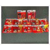 Starting Lineup basketball figures in unopened packages