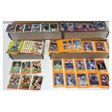 Mix of Late 80s & Early 90s Football Cards + 1988 Baseball Cards