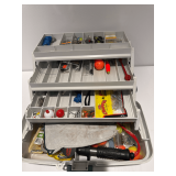 Tackle box with contents