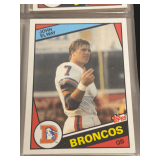 1984 Topps Football Cards With John Elway RC, Dan Marino RC, Walter Payton, Lawrence Taylor, Eric Dickerson RC