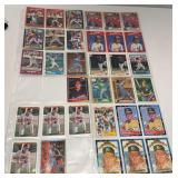 Various Years – Topps, Upper Deck, Donruss & Score Baseball Cards