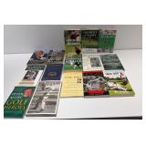 15 paperback books - related to golf