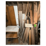 3 large wooden boxes