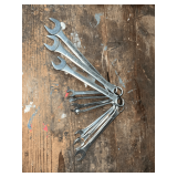 Set of Cen-tech combination wrenches up to 7/8'