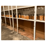 Used jars, jelly, pint, quart sizes.