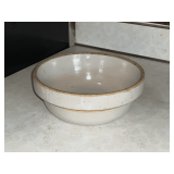 Crock bowl, 9' W x 4' T.