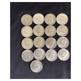 Kennedy 40% silver half dollars