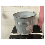 Galvanized bucket
